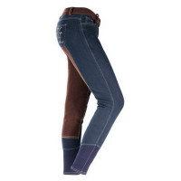 Horze: Pantalon fond peau Acacia