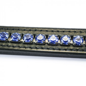 Frontal Swarovski «&nbsp;Tiffany saphir&nbsp;» de stock. (Otto Schumacher)